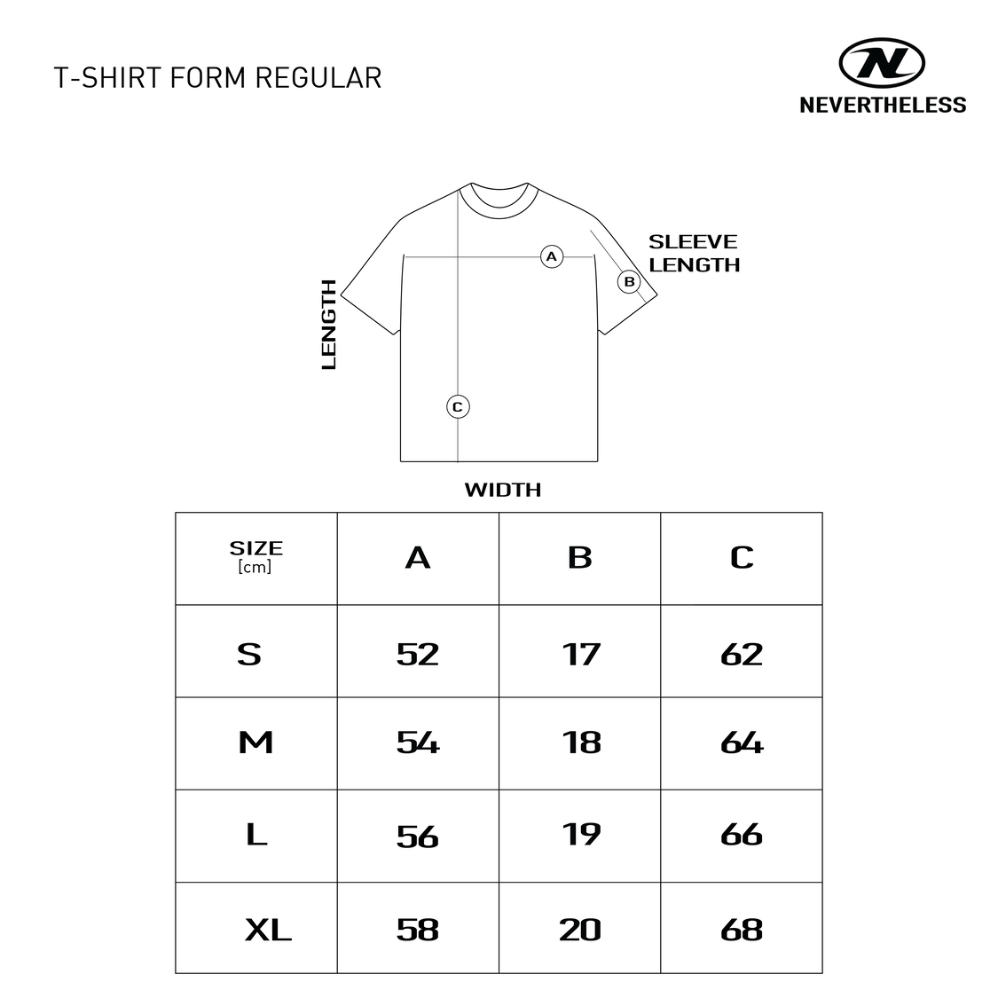 Regular 4 Size