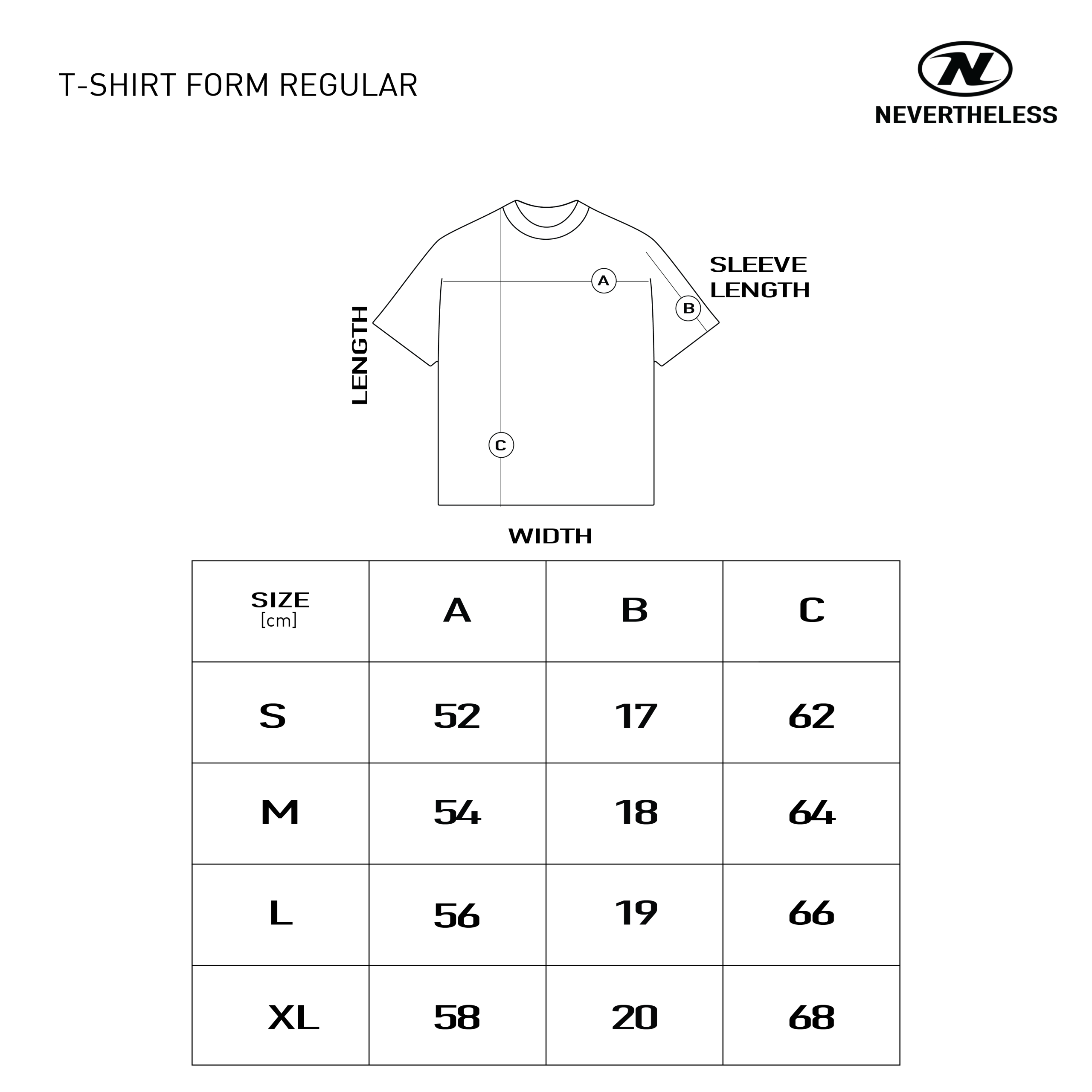Regular 4 Size